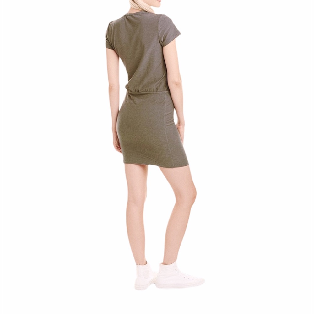 James Perse Short Sleeve Blouson T-Shirt Dress L - Picture 13 of 15